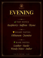 Evening - Inspired by Tuscan Leather Eau de Parfum 50ml bottle - detail shot | Aromor Perfume