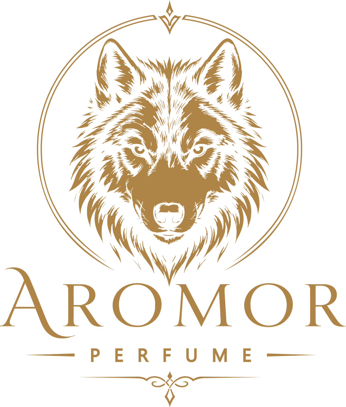 Aromor wolf crest — the mark of the pack